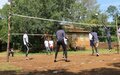 Bangladeshi peacekeepers team up with Catholic University of South Sudan in Wau to launch sports activities for young students