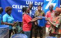 Giving back, building hope: UN family hands over necessary items to Agok Leprosy Centre
