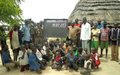 UNMISS peacekeepers donate blackboards
