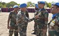 UN Medal awarded to Indian peacekeepers for their efforts to support the people of South Sudan