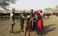 Indian battalion conducts well-attended veterinary camp in Malakal