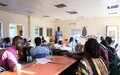 Civil society organizations and local police in Malakal build capacities at an UNMISS workshop 