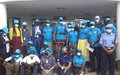 UNPOL officers train South Sudanese counterparts on community violence reduction