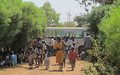 Civilians taking refuge at UNMISS compund in Juba