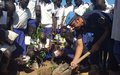 Peacekeepers’ “Happy Mango Tree Project” spreads smiles in Kuajok