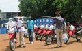 South Korean peacekeepers serving with UNMISS hand over essential items to communities in Bor