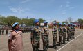 Indian peacekeepers awarded UN medals for excellent and varied work in Upper Nile State