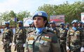 Female protagonist as Indian peacekeepers awarded medals for outstanding service 