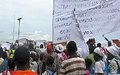Malakal IDPs rally for Addis peace agreement