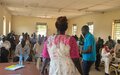 UNMISS sensitizes residents of Twic county in Warrap on the Revitalized Peace Agreement 