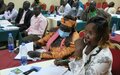 UNMISS holds workshop on transitional justice with government officials and civil society reps in Aweil