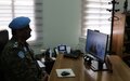 Women peacekeepers push for stronger participation in leadership and decision-making processes during online conversation with UNMISS Force Commander