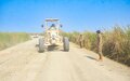 UNMISS engineers renovate Bentiu–Leer Road to improve humanitarian access to vulnerable communities