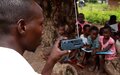On World Literacy Day, Western Equatorian children receive radios from UNMISS to continue learning