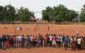 4,000 people cheer on as a football match for girls and the elderly brings hope in conflict-ridden Tambura