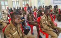 Prison officers receive agricultural training from UNMISS to boost food security in Raja County