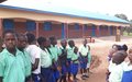 From trees to desks: A newly constructed school in Yambio provides education to over 500 children 