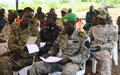 UNMISS trains South Sudanese military commanders on human rights and international humanitarian laws 