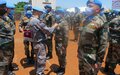 UNMISS peacekeepers from India receive the prestigious UN Medal for their service