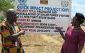 UNMISS installs solar panels for radio station in Torit