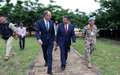 German Foreign Affairs Minister Visits UN Base in South Sudan