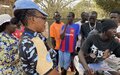 UNPOL Adedayo Stella Adejumo in Aweil: “One day there will be peace, and you will enjoy its dividends”