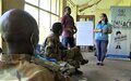 UNMISS raises awareness on child protection issues among military personnel in Western Equatoria