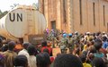 UN Peacekeepers Provide Comfort to Displaced South Sudanese in Rimenze