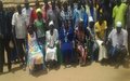 UNDP concludes one-week community policing training at the UNMISS Bor PoC