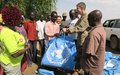 UNMISS staff visit Moroyok village with donations made by friends and relatives