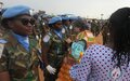 Peacekeepers from Ghana awarded UN medals for outstanding service in Unity State