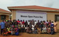 Women in Yambio discuss means to increase participation in conflict resolution