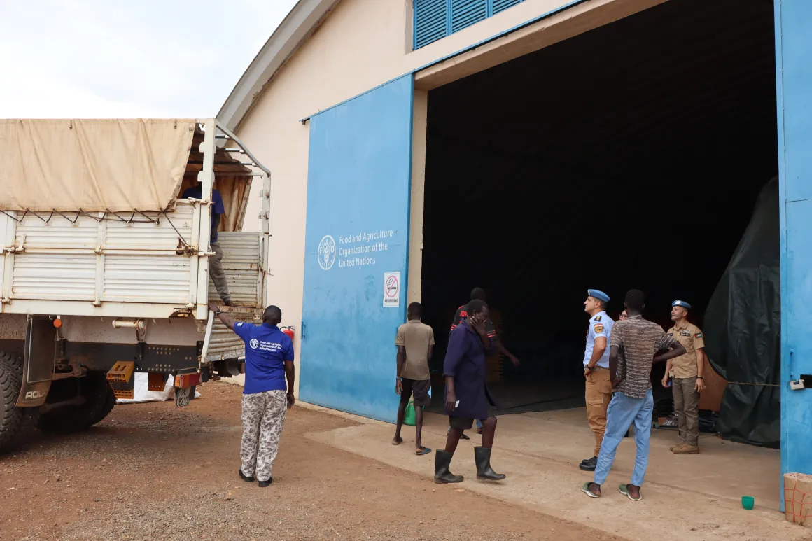 juba FAO seed donation