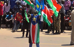 Thousands of citizens gathered in Juba to celebrate “dawn of peace”