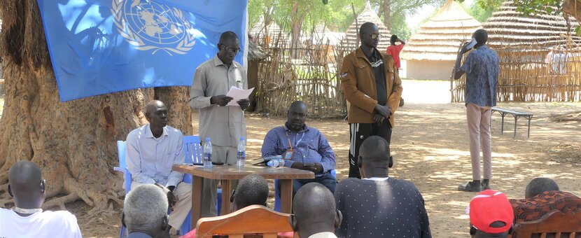 unmiss south sudan youth leaders civil society dialogue discussions reconciliation protection of civilians
