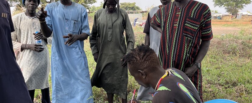 unmiss south sudan central equatoria state rokon farmers cattle keepers crops scarce resources damage compensation common ground community rules