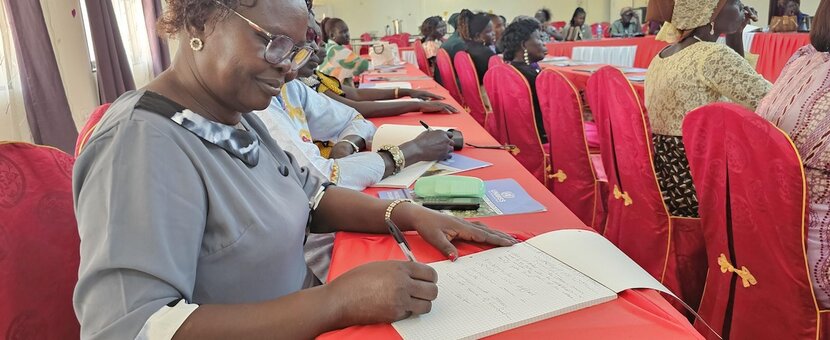 unmiss south sudan jonglei bor women political participation and representation workshop running for office