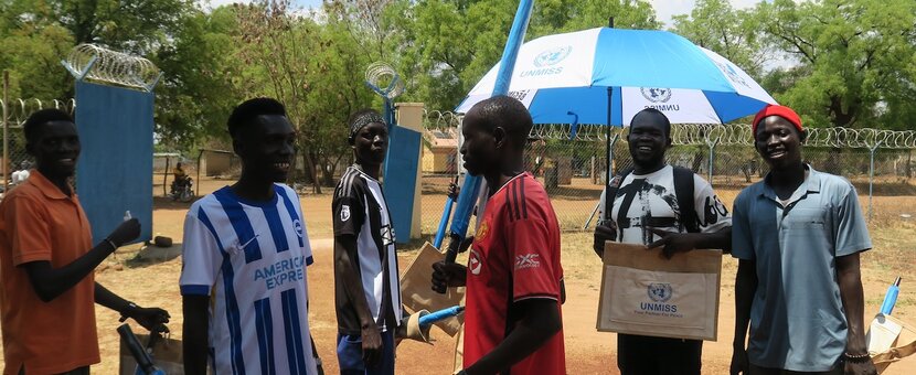 unmiss south sudan eastern equatoria state torit magwi radio miraya on the road
